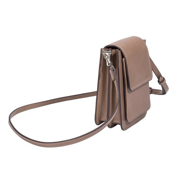 Anthropologie🆕Melie Bianco🌿Jesse Crossbody in TAUPE - Picture 7 of 11